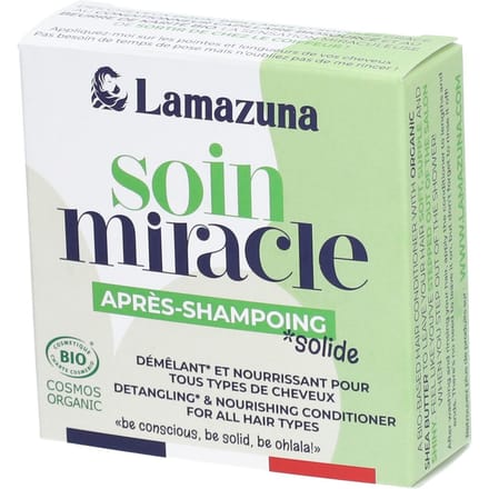 Lamazuna Conditioner bar detangling & nourishing 74 Gram