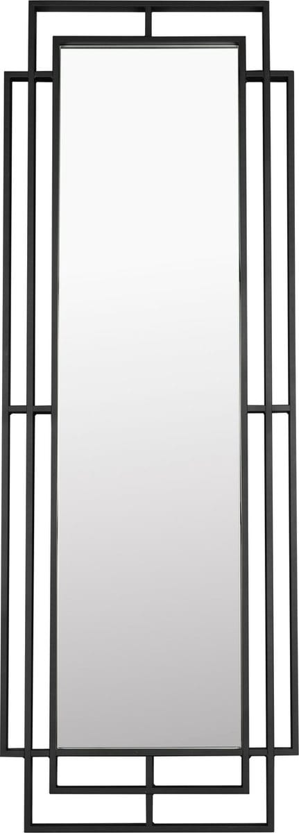 Dutchbone Ramsey Spiegel staand/ Passpiegel - Zwart