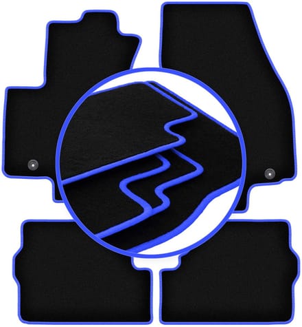 CARLUX-BLUE automatten voor: Opel Zafira A minivan (1999-2005)