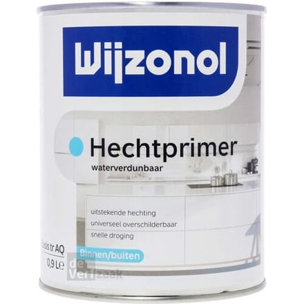 Wijzonol Hechtprimer Interieur voor Kunststof - Wit - 0,5 Liter
