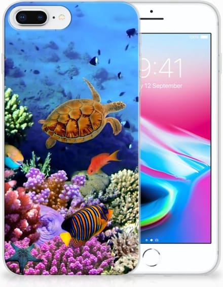 Apple iPhone 7 Plus | 8 Plus TPU Hoesje Vissen
