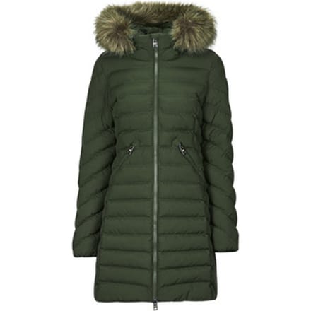 Donsjas Superdry FUJI HOODED MID FAUSSE FOURRURE