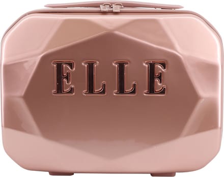 ELLE Diamond Beautycase 27L ABS/PC Roségoud - Roségoud