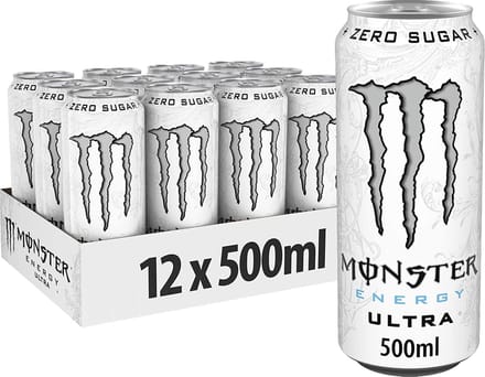 Monster Energy Ultra White - 12 x 500ml