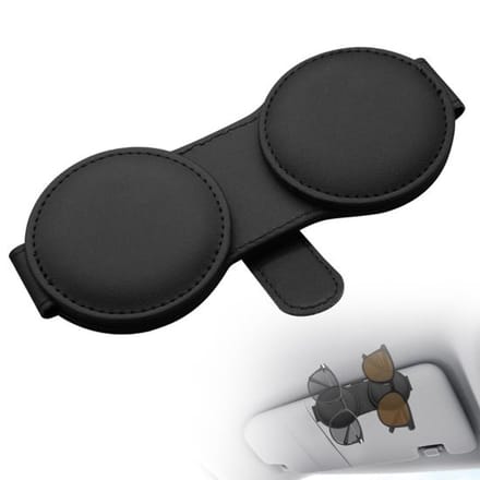 Allecto - Magnetische Zonnebrilhouder - Dubbele Clip voor