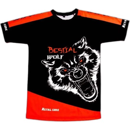T-shirt hardlopen Bestial Wolf
