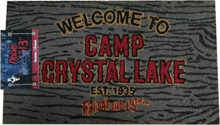 Friday 13th Welcome Camp Crystal doormat