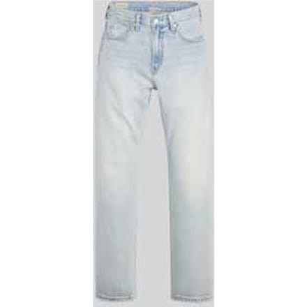tapered fit jeans van katoenmix in 5-pocketmodel