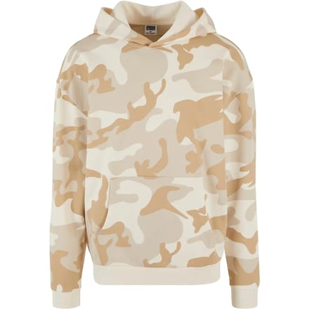 Urban Classics - Easy Camo Hoodie/trui - M - Groen