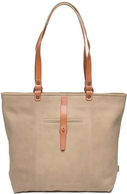 Berba | Bonneville | Shopper | Schouder tas | Dames | Taupe | Leer