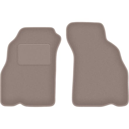 Beige voormatten voor: Hyundai Accent I (X-3) sedan (1994-2000)