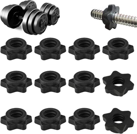 Solidchoice - Set van 12 Duurzame Halterschroeven voor Fitness
