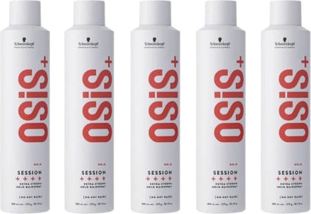 15x Schwarzkopf Osis Session Hairspray 500ml