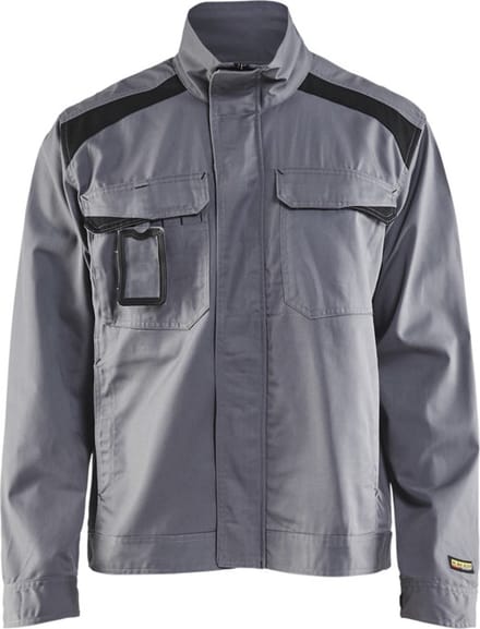 Blåkläder 4054-1800 Industriejack Ongevoerd Grijs/Zwart maat M