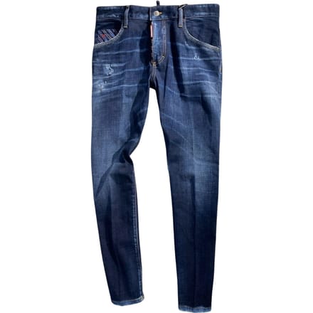 Dsquared2 Donkerblauwe Spijkerbroek