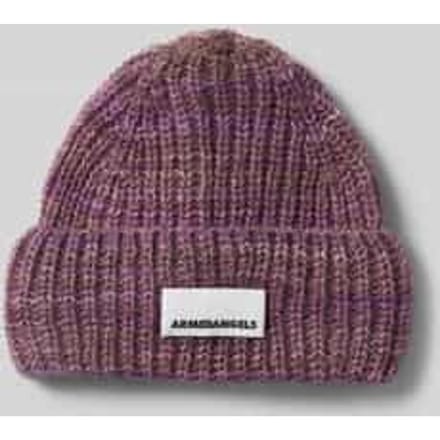 Muts van een mix van wol en mohair, model 'SNOWAA STAMPATO'