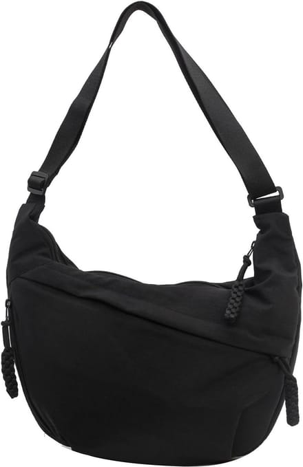 Moderne Schoudertassen voor Studenten - Nylon Dumpling Tas in Diverse Kleuren en Stijlvolle Ontwerpen