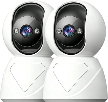 Binnencamera - Huis Camera - Thuis Bewaken - Smart Motion Tracking - 1080P HD - Wit