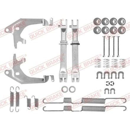 Toebehorenset, remschoenen QUICK BRAKE 105-0698S