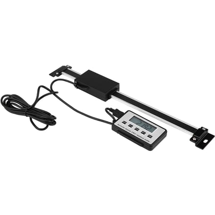 Kit d'échelle linéaire numérique précis de 0 à 200 mm avec lecture LCD pour fraiseuses tours