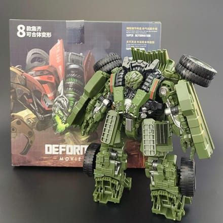AOYI 8 in 1 BMB Transformatie Speelgoed KO Studio Series SS Devastator Coole Actiefiguur Kind Film Auto Robot Bouwmodel Duurzaam Cadeau