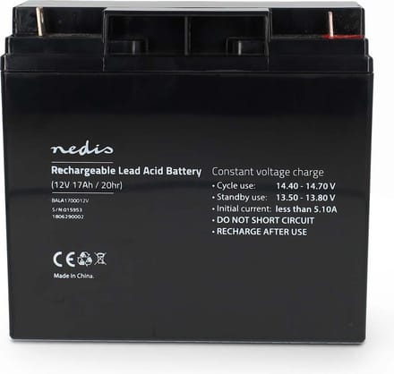Nedis BALA1700012V - UPS battery - Lead Acid - 17000 mAh