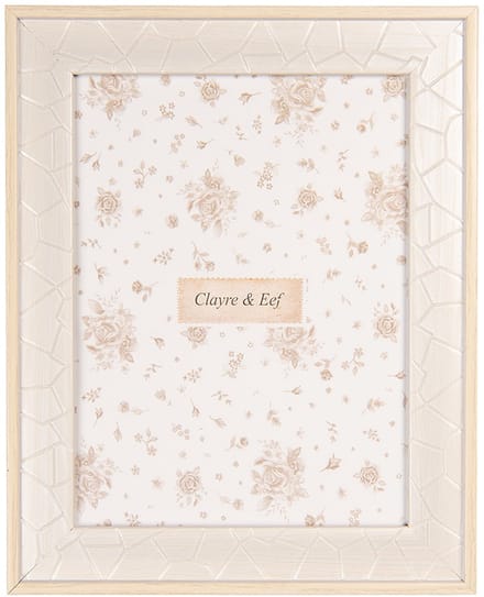 Clayre & Eef Fotolijst 15x20 cm Beige Kunststof