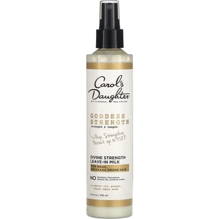 Carol's Daughter, God's Strength, Divine Strength Leave-In Milk, 8.5 fl oz (250 ml) white