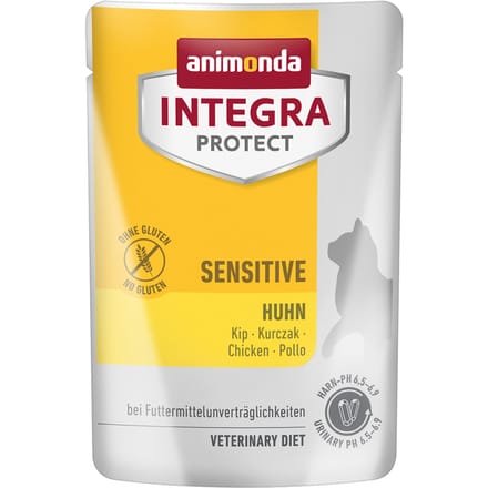 48x 85g animonda Integra Protect Adult Sensitive Kip Katten Natvoer