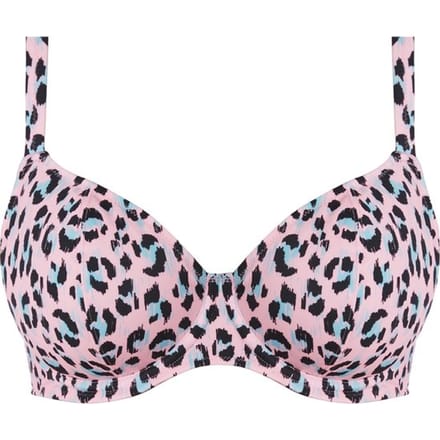 Freya - Maat 70D - CALA FIESTA UW Plunge Bikini Top - LEOPARD - Vrouwen