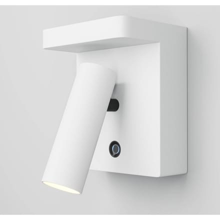 Maytoni LED wandlamp Aron, wit, dimbaar, draaibaar