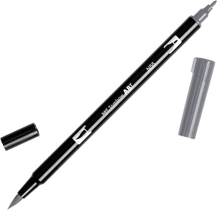 Tombow ABT Dual Brush Pen N55 cool grey7 - Incl. Goodie