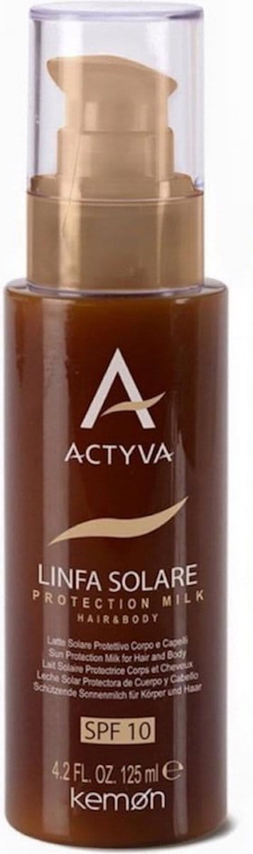 Kemon Actyva Linfa Solare Hair and Body Protection Milk SPF 10 125ml