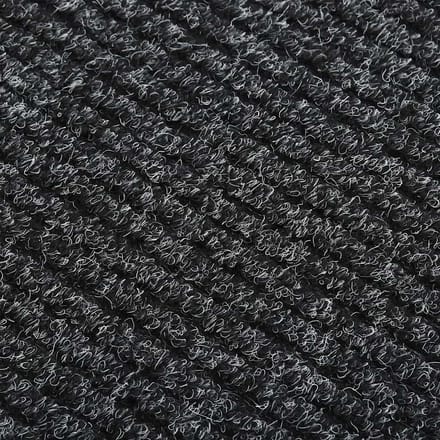 vidaXL - Droogloopmat - 100x400 - cm - antracietkleurig