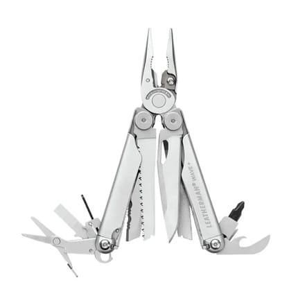 Leatherman - Wave+ Multi-Tool - 18-in-1 met Vergrendelbare Messen en Tangen