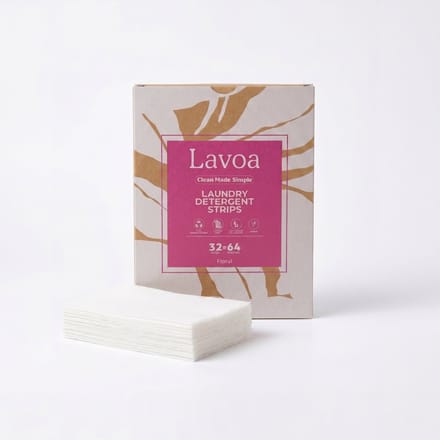 Lavoa Wasstrips Floral - 64 Wasbeurten - Plasticvrij