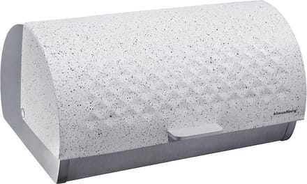 Klausberg 7401 - Broodtrommel - Wit - diamond - 38 x 28 x 18.5 cm