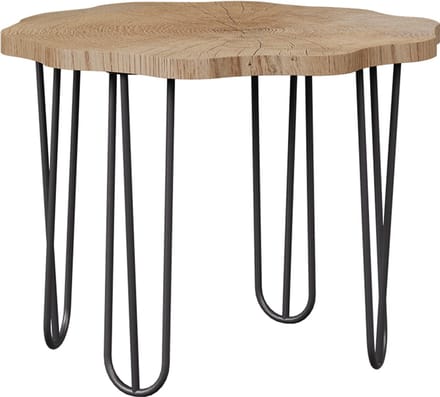 Vicco Ringo Salontafel – 60 x 60 cm Eiken
