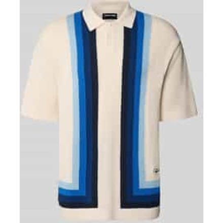Relaxed fit poloshirt in brei-look model 'Tellero'