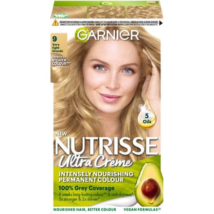 Garnier Nutrisse Cream 9 Very Light Blond 1 st