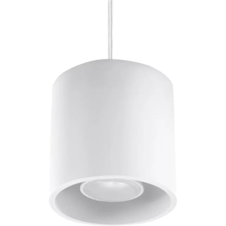 Sollux Lighting Hanglamp Orbis - GU10 - wit - aluminium - 110x10x10cm