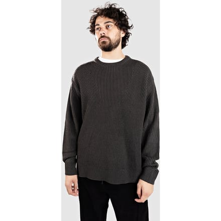 Redefined Rebel RRMilton Knit Boxy Fit Gebreide Trui grijs