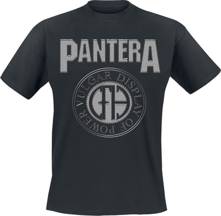 Pantera Vulgar Display Of Power Circle Heren T-shirt - zwart - M