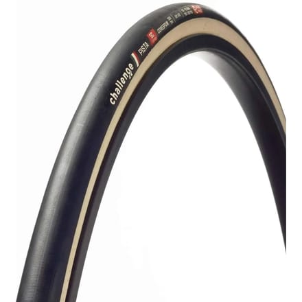 Challenge - Pista SC - Fietsband - Tube/Tubular - 700X22C - Zwart/Wit