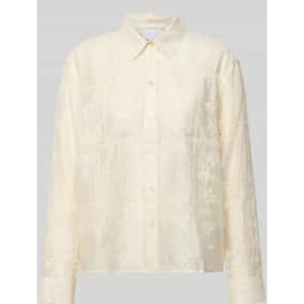 Regular fit Blouse met Ajourwerk