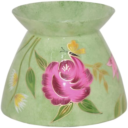 Colmore by Diga Vaas-soft green-enamel IR 19x19x15 cm