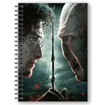 Harry Potter - Harry vs Voldemort - 3D Spiral Notitieboek A5