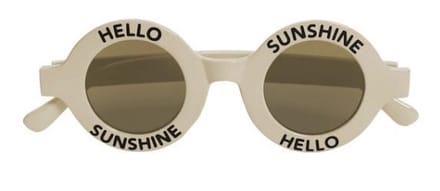 Sunnylife Zonnebril Sunshine Junior 13 X 11 Cm Wit