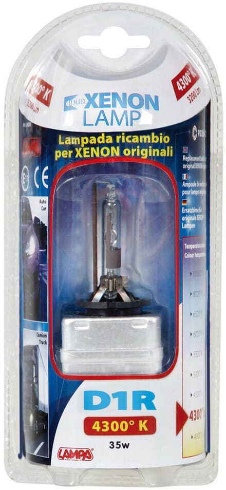 HID Xenon Lamp 4.300?K - D1R - 35W - PK32d-3 - 1 st - D/Blister