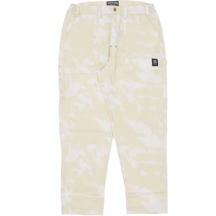 Lange herenworkerbroek gebroken wit/camo